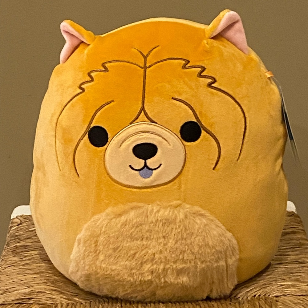 Sandro the Chow Chow Dog Ultra Rare Squishmallow 11” NWT purple tongue